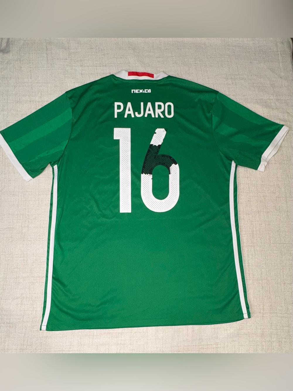 Adidas Men’s Green Mexico National Team Jersey #16 - Picture 2 of 6